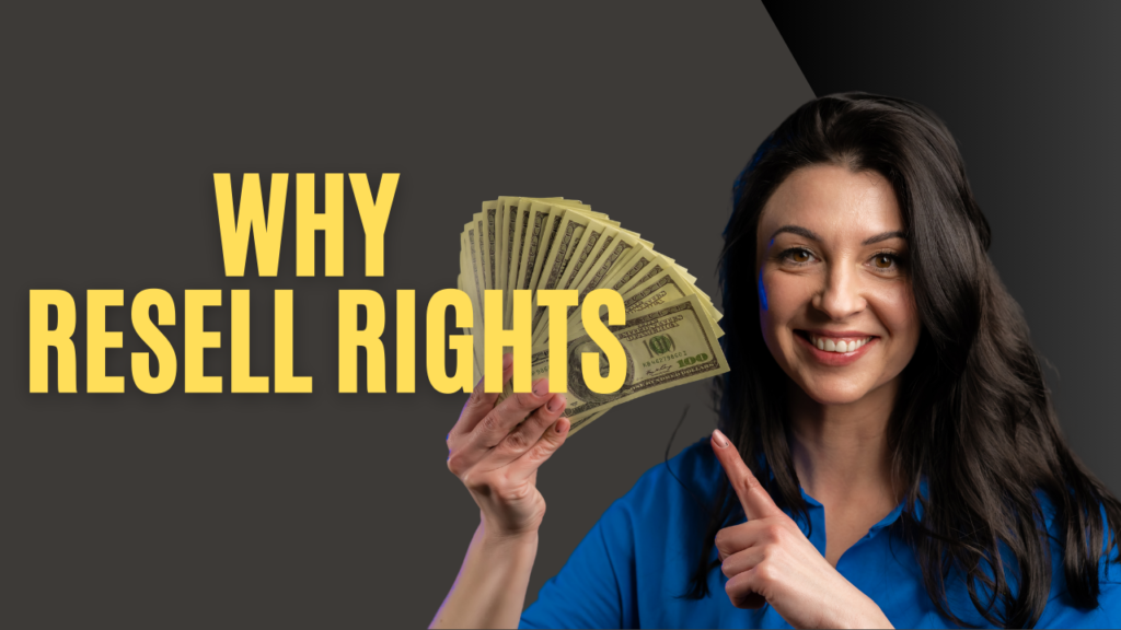 Passive Income Stream with Resell Rights