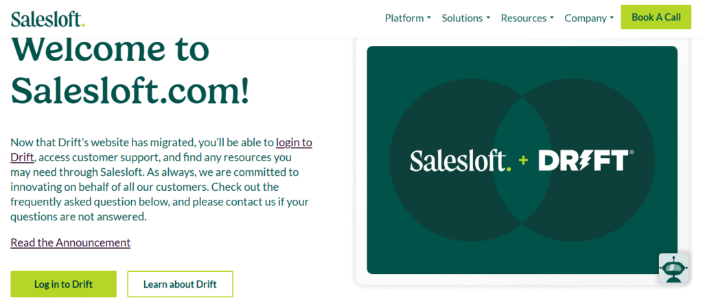  Drift (Now salesloft)