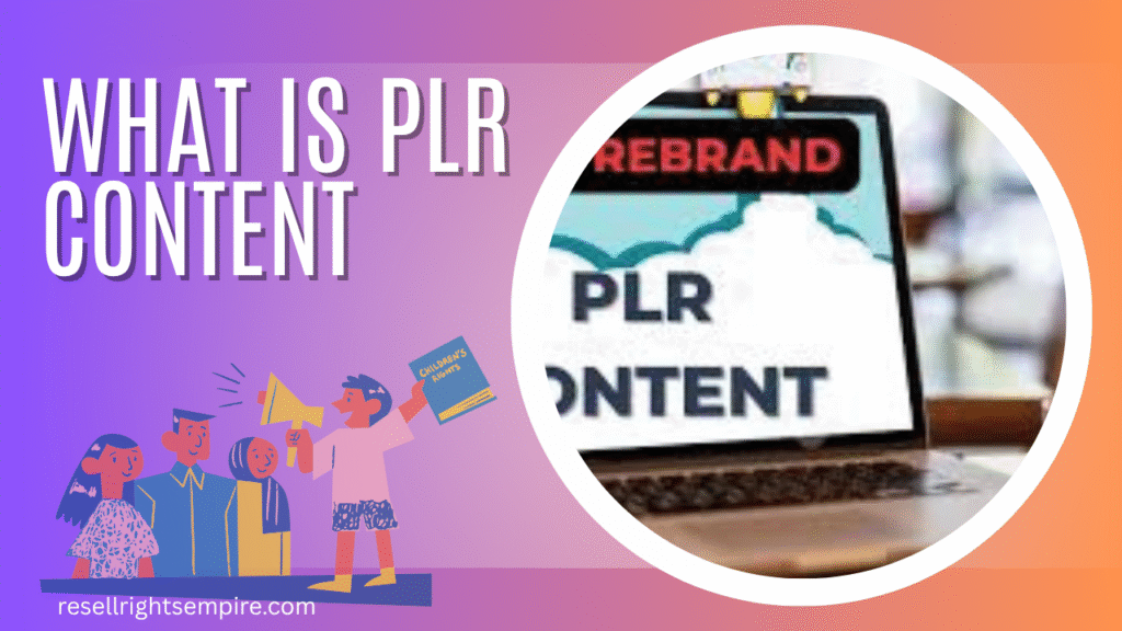 What is PLR content