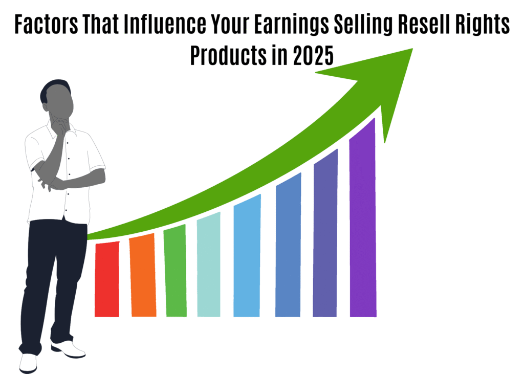 Factors That Influence Your Earnings Selling Resell Rights Products in 2025