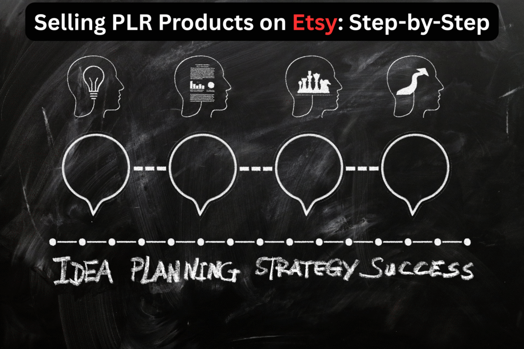 Selling PLR Products on Etsy: Step-by-Step