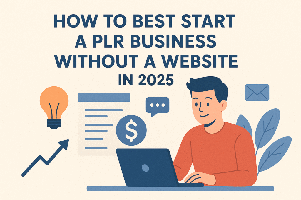 Sell PRL Without a Website