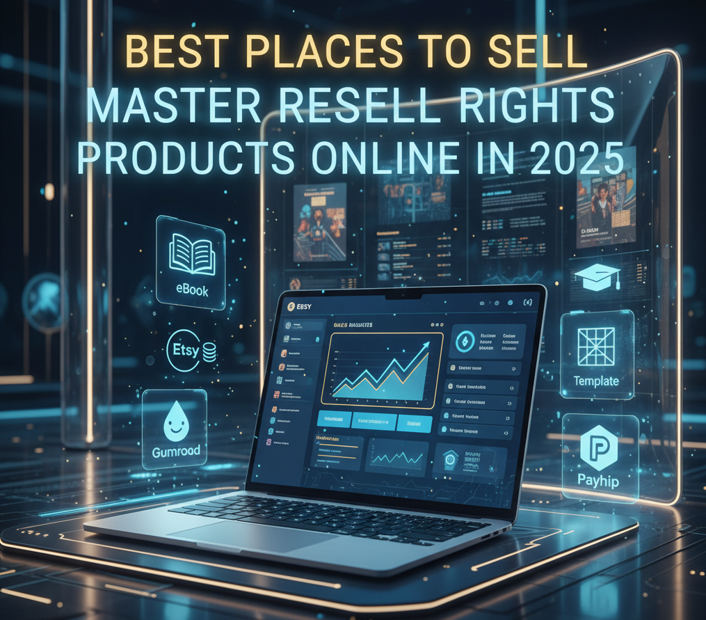 Top 10 Best Places to Sell Master Resell Rights Products Online in 2025