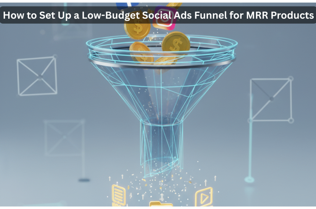How to Set Up a Low-Budget Social Ads Funnel for MRR Products