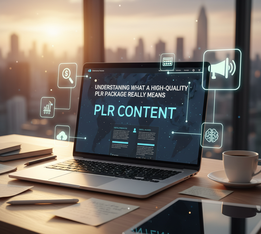 Understanding What a High-Quality PLR Package Really Means