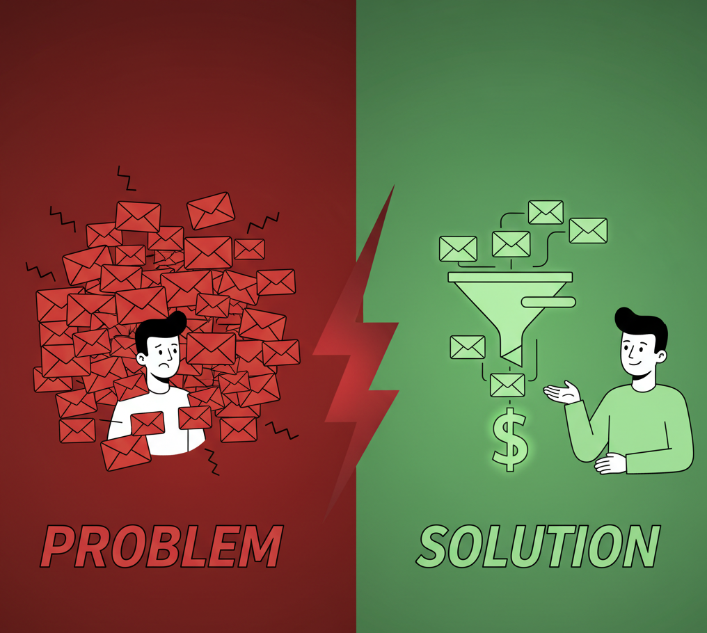 The Problem Agitation and Solution Funnel