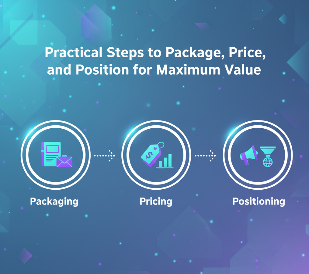 Practical Steps to Package, Price, and Position for Maximum Value