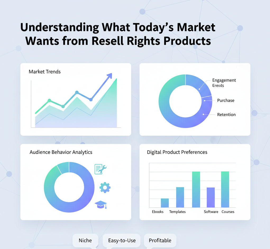 Understanding What Today’s Market Wants from Resell Rights Products