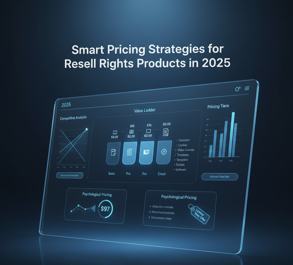 Smart Pricing Strategies for Resell Rights Products in 2025