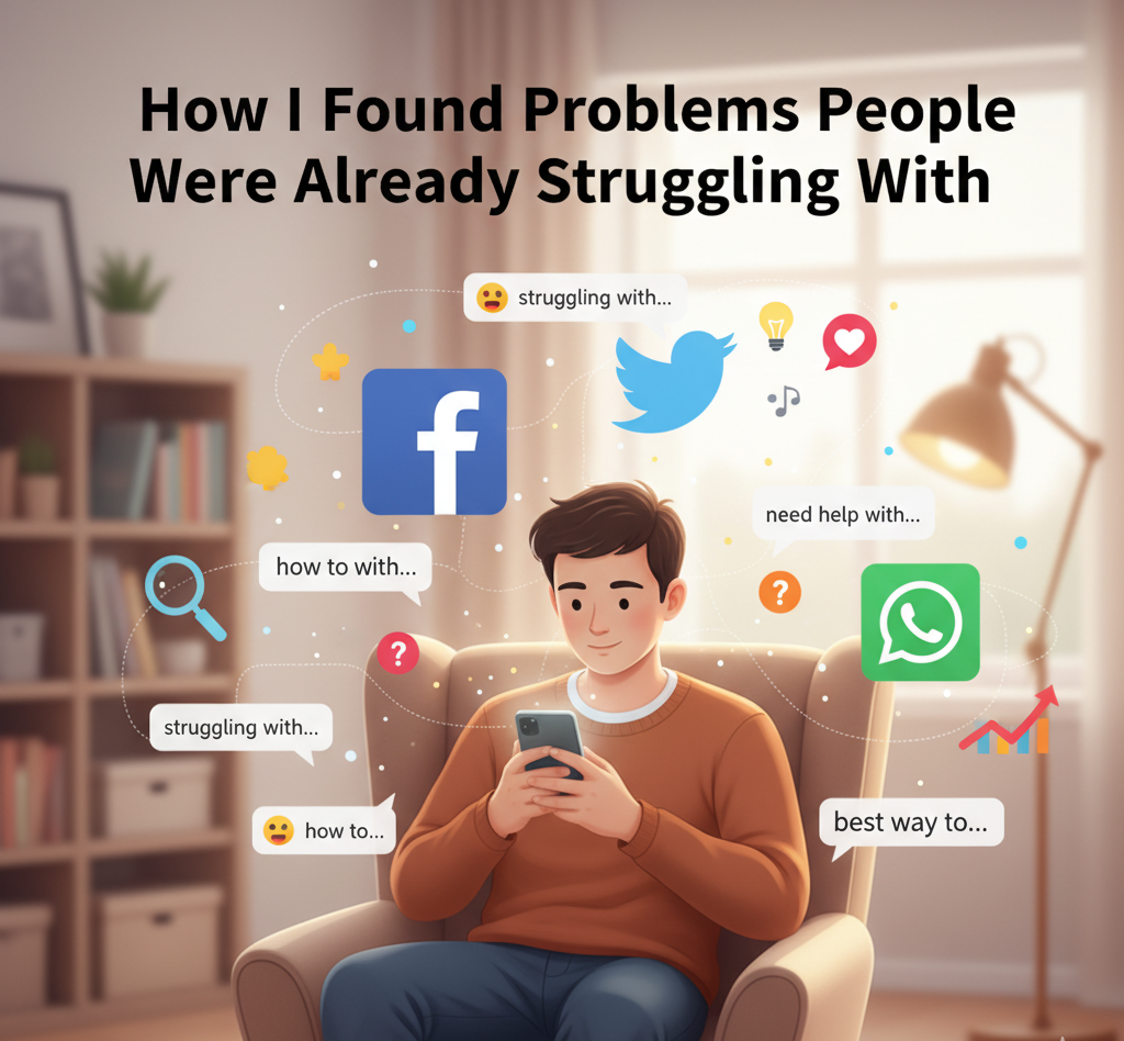 How I Found Problems People Were Already Struggling With