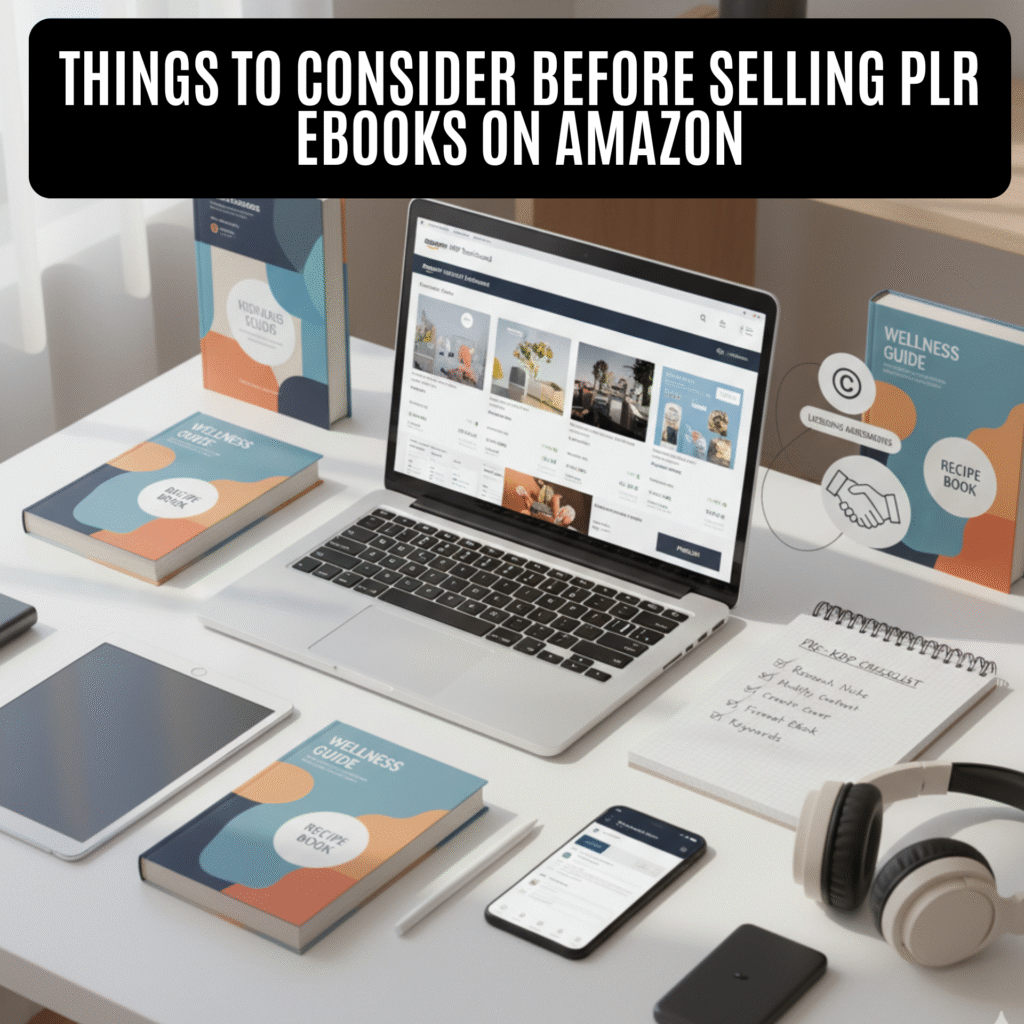 Things To Consider Before Selling PLR eBooks on Amazon