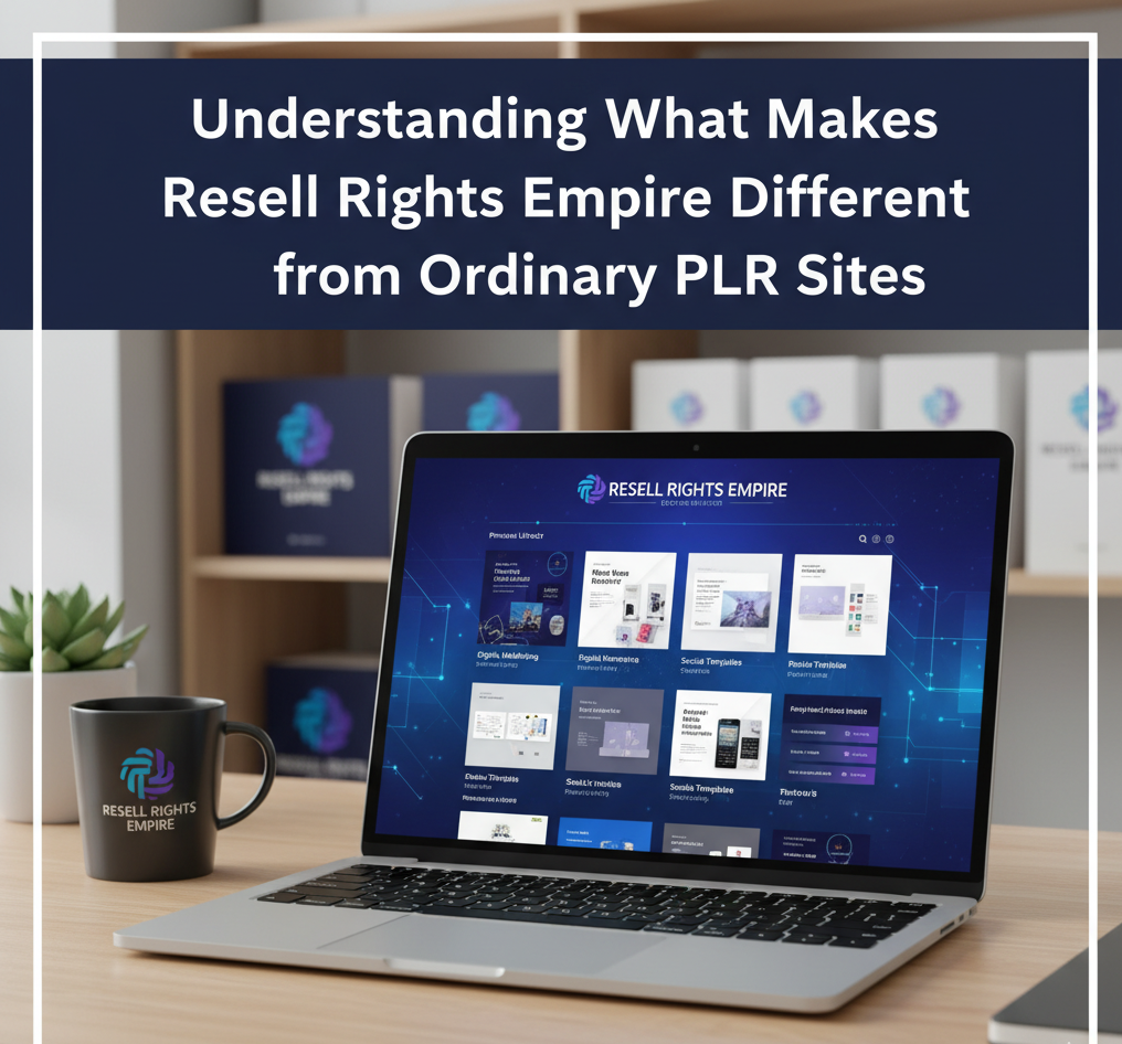 Understanding What Makes Resell Rights Empire Different from Ordinary PLR Sites
