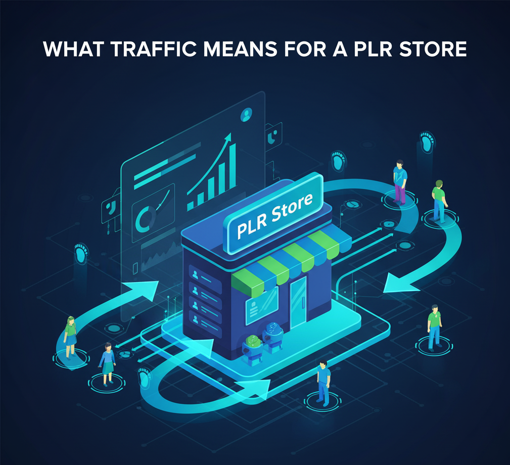 What Traffic Means for a PLR Store and Why It Is the Foundation of Your Success