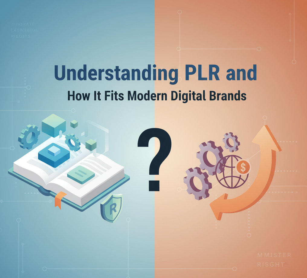 Understanding PLR and How It Fits Modern Digital Brands