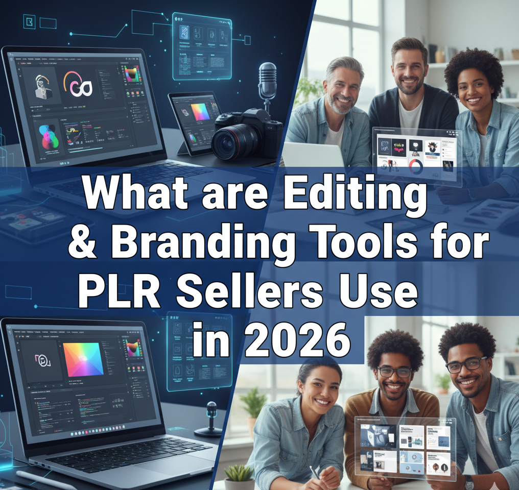 What are Editing & Branding Tools for PLR Sellers?