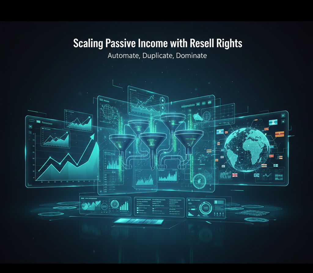 Scaling Passive Income with Resell Rights