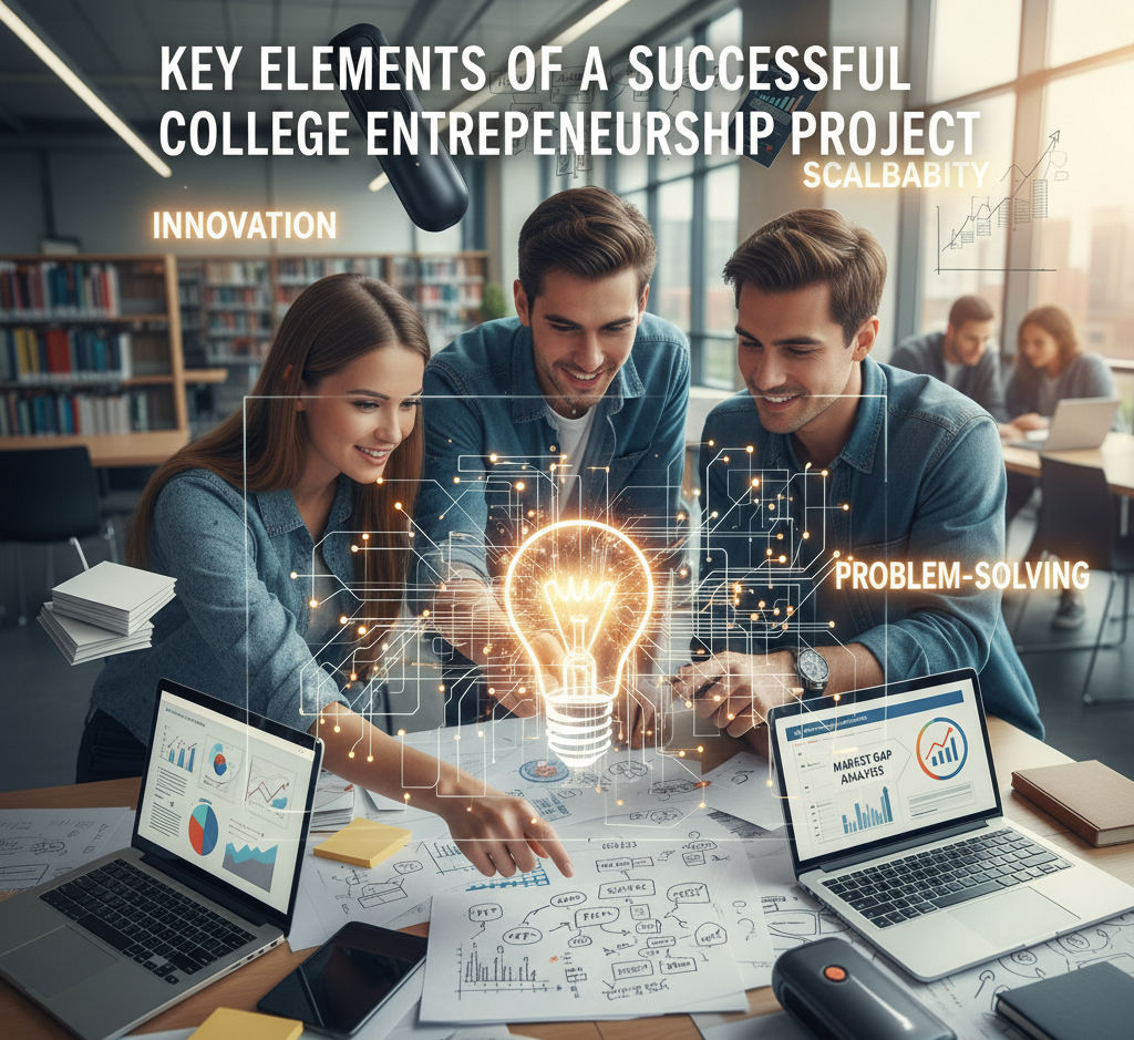 What makes the best entrepreneurship project ideas in college