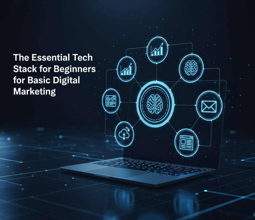 Basic Digital Marketing: Best Guide in 2026 3 The Essential Tech Stack for Beginners for Basic Digital Marketing.