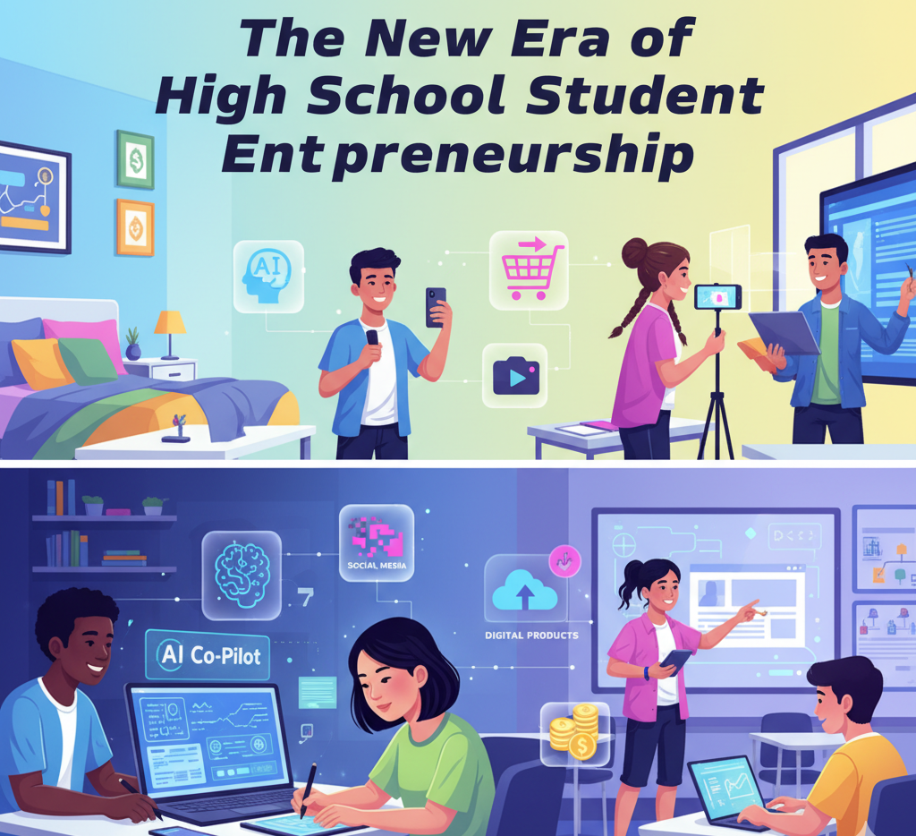 10 Profitable Business Ideas for High School Students in 2026 1 The New Era of High School Student Entrepreneurship