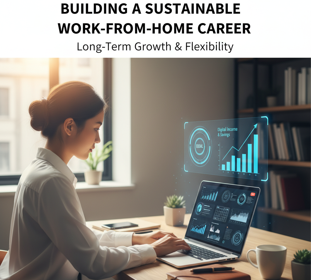 10 Best jobs that you can do from home part-time 3 Building a Sustainable Work-from-Home Career