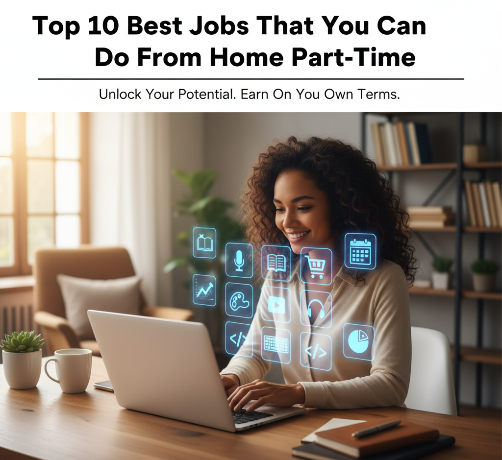 10 Best jobs that you can do from home part-time 1 Top 10 Best jobs that you can do from home part-time