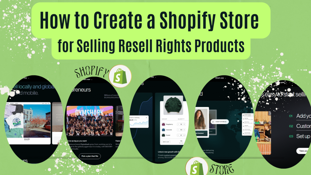 How to Create a Shopify Store
