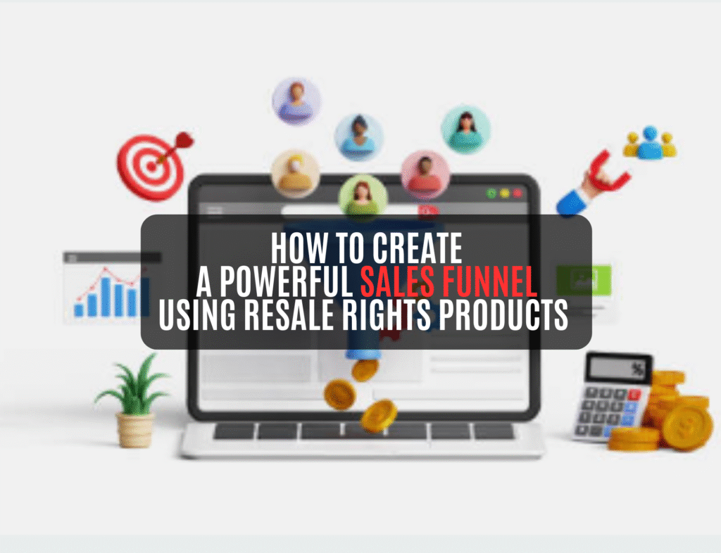 How to Create a Powerful Sales Funnel Using Resell Rights Products