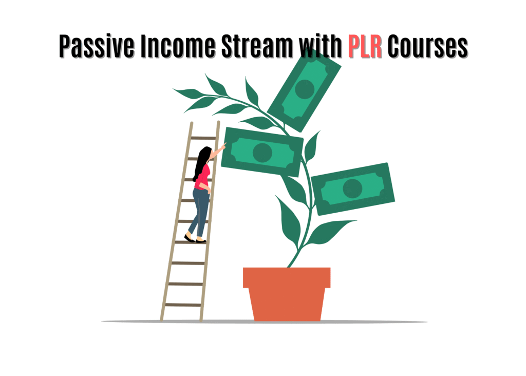Passive Income Stream with PLR Courses