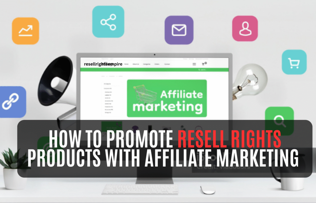 How to Promote Resell Rights Products with Affiliate Marketing
