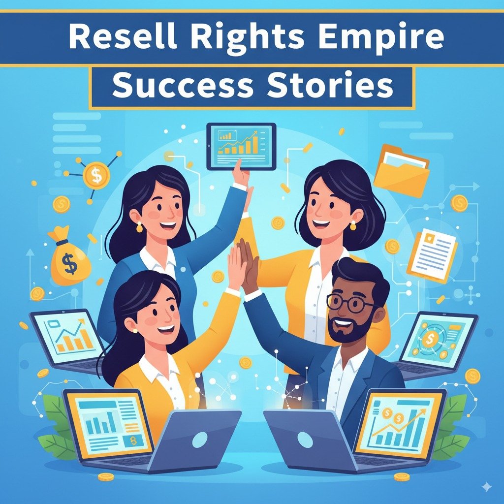 Read more about the article Resell Rights Empire Success Stories 2025: Real People, Real Profits