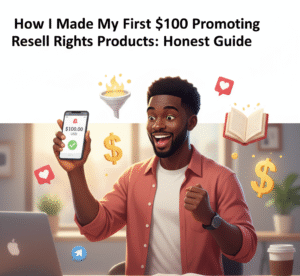 Read more about the article How I Made My First $100 Promoting Resell Rights Products: A Complete and Honest Beginner-Friendly Guide