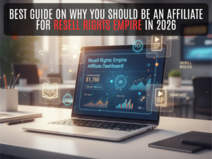 Read more about the article Best Guide On Why You Should Be an Affiliate for Resell Rights Empire in 2026