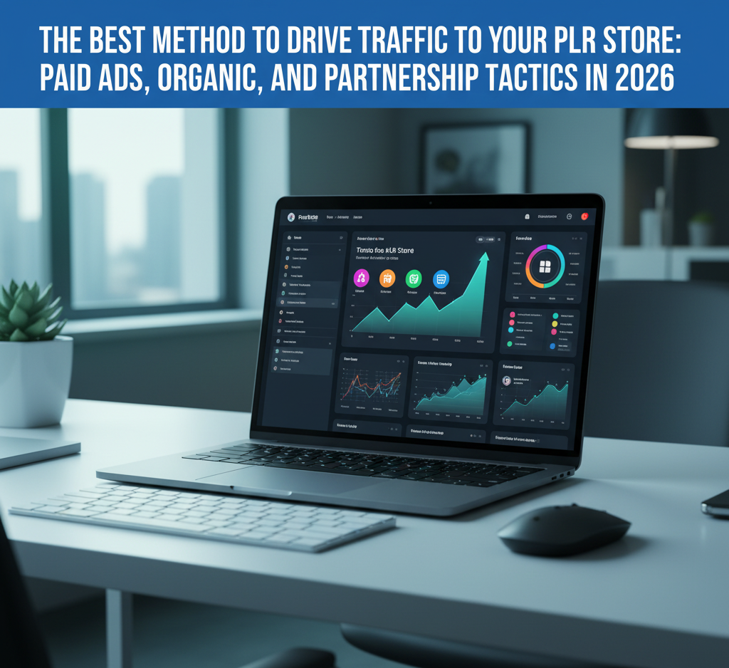 The Best Method to Drive Traffic to Your PLR Store: Paid Ads, Organic, and Partnership Tactics in 2026