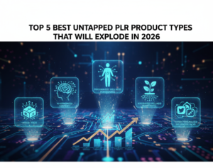 Read more about the article Top 5 Best Untapped PLR Product Types That Will Explode in 2026