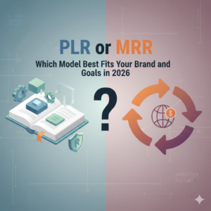 Read more about the article PLR or MRR: Which Model Best Fits Your Brand and Goals in 2026