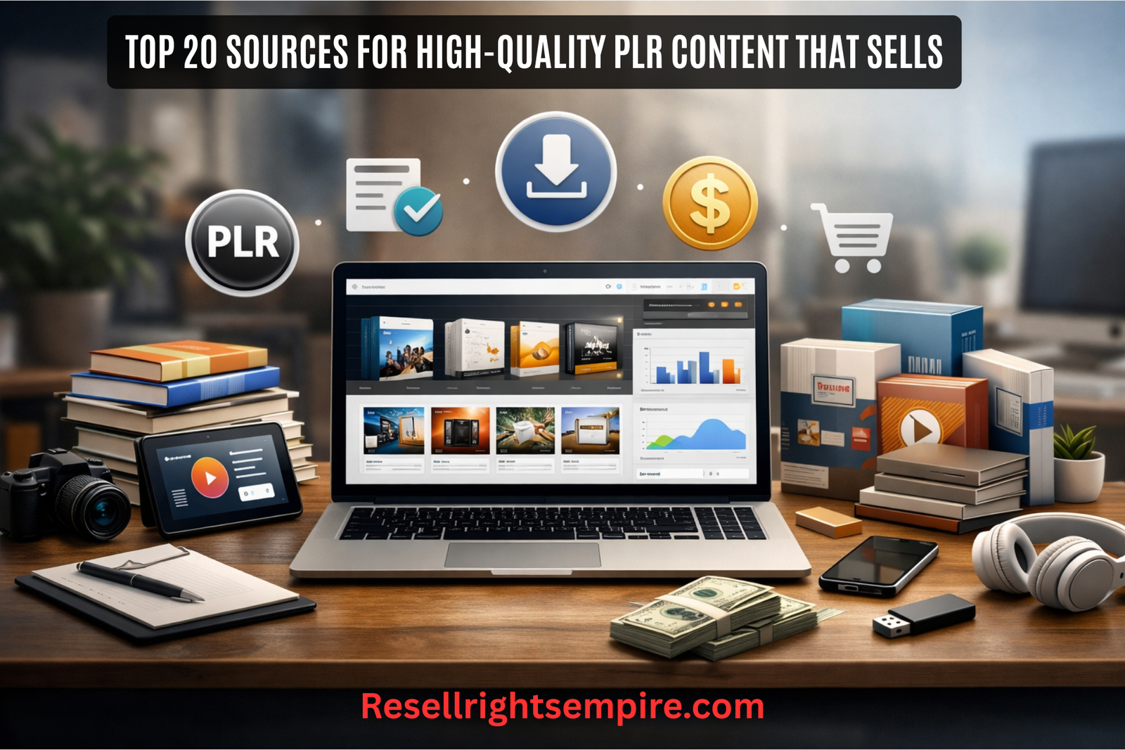 Read more about the article Top 20 Sources for High-Quality PLR Content That Sells