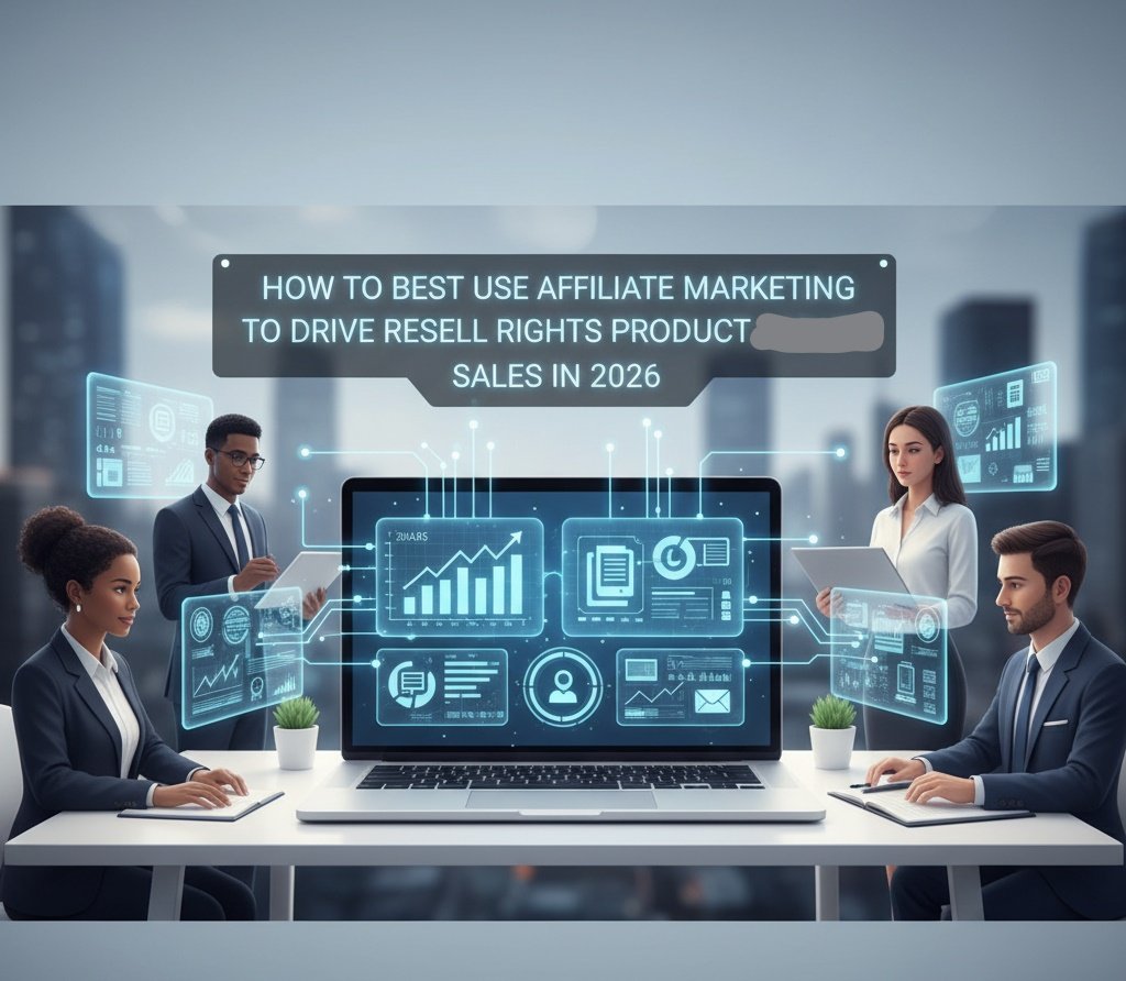 How to Best Use Affiliate Marketing to Drive Resell Rights Product Sales in 2026