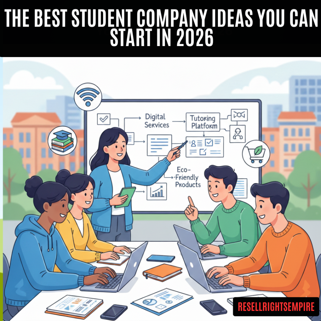 The Best Student Company Ideas You Can Start in 2026