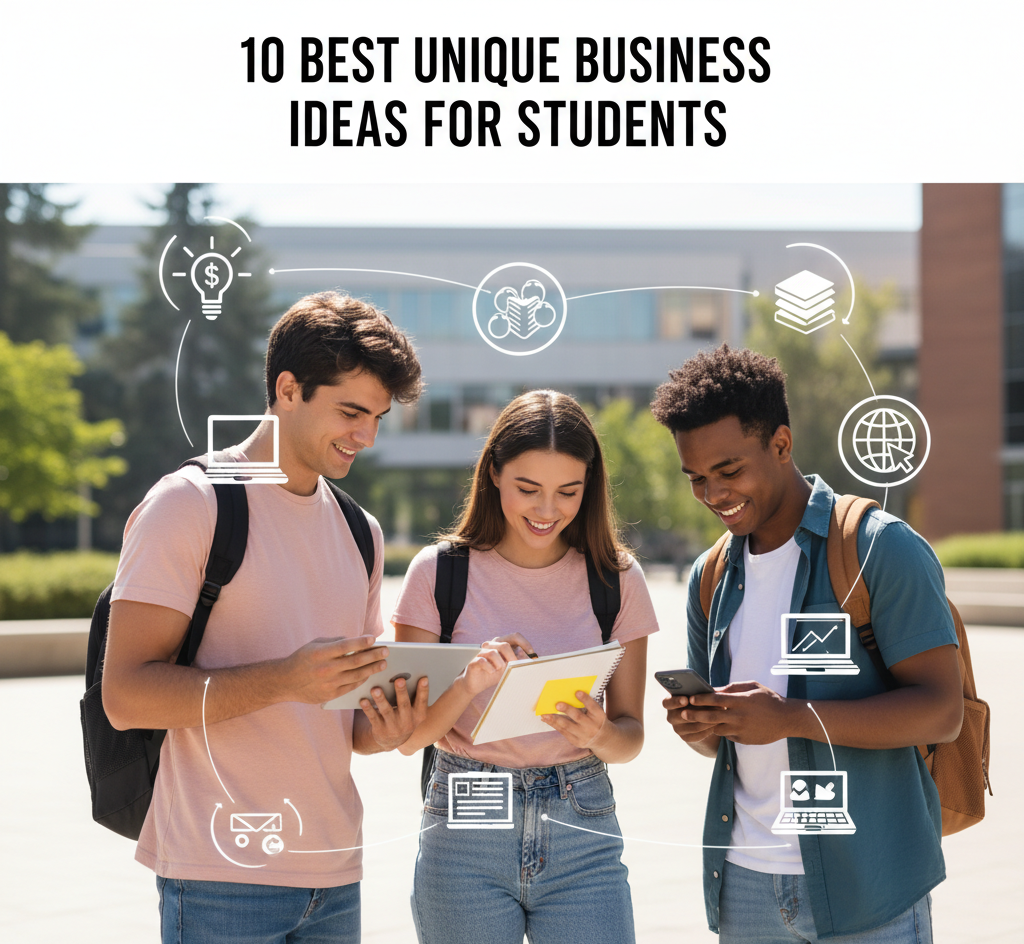 10 best unique business ideas for students