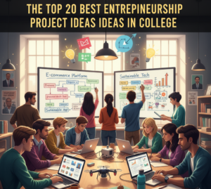 Read more about the article The Top 20 Best Entrepreneurship Project Ideas in College