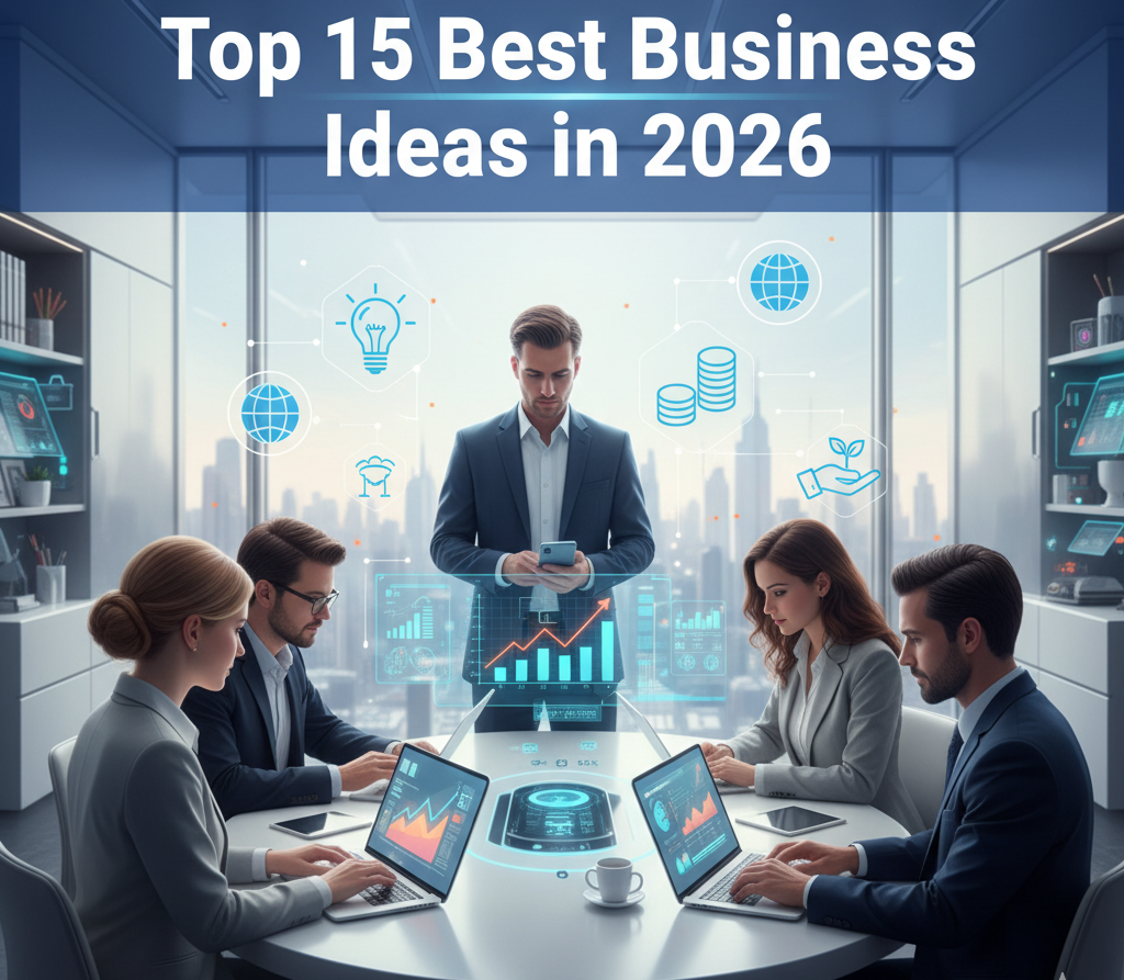 Top 15 Best Business Ideas in 2026