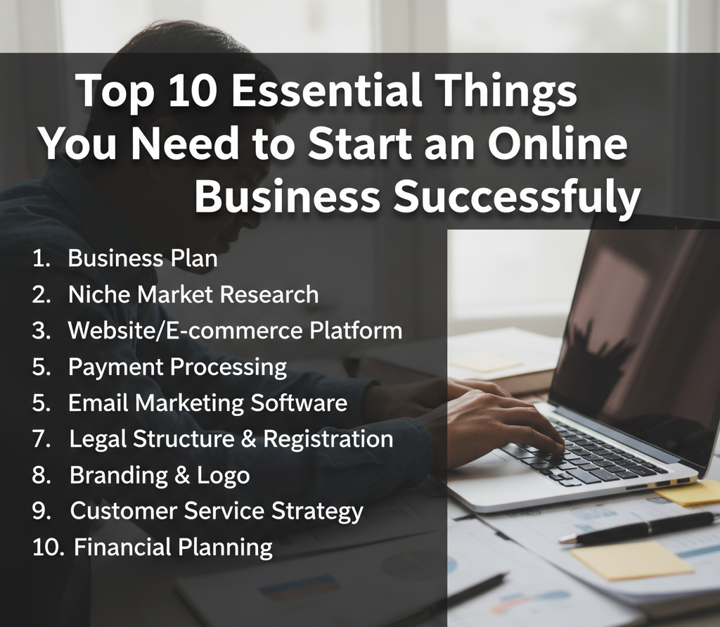 Home Page 66 Top 10 Essential Things You Need to Start an Online Business Successfully